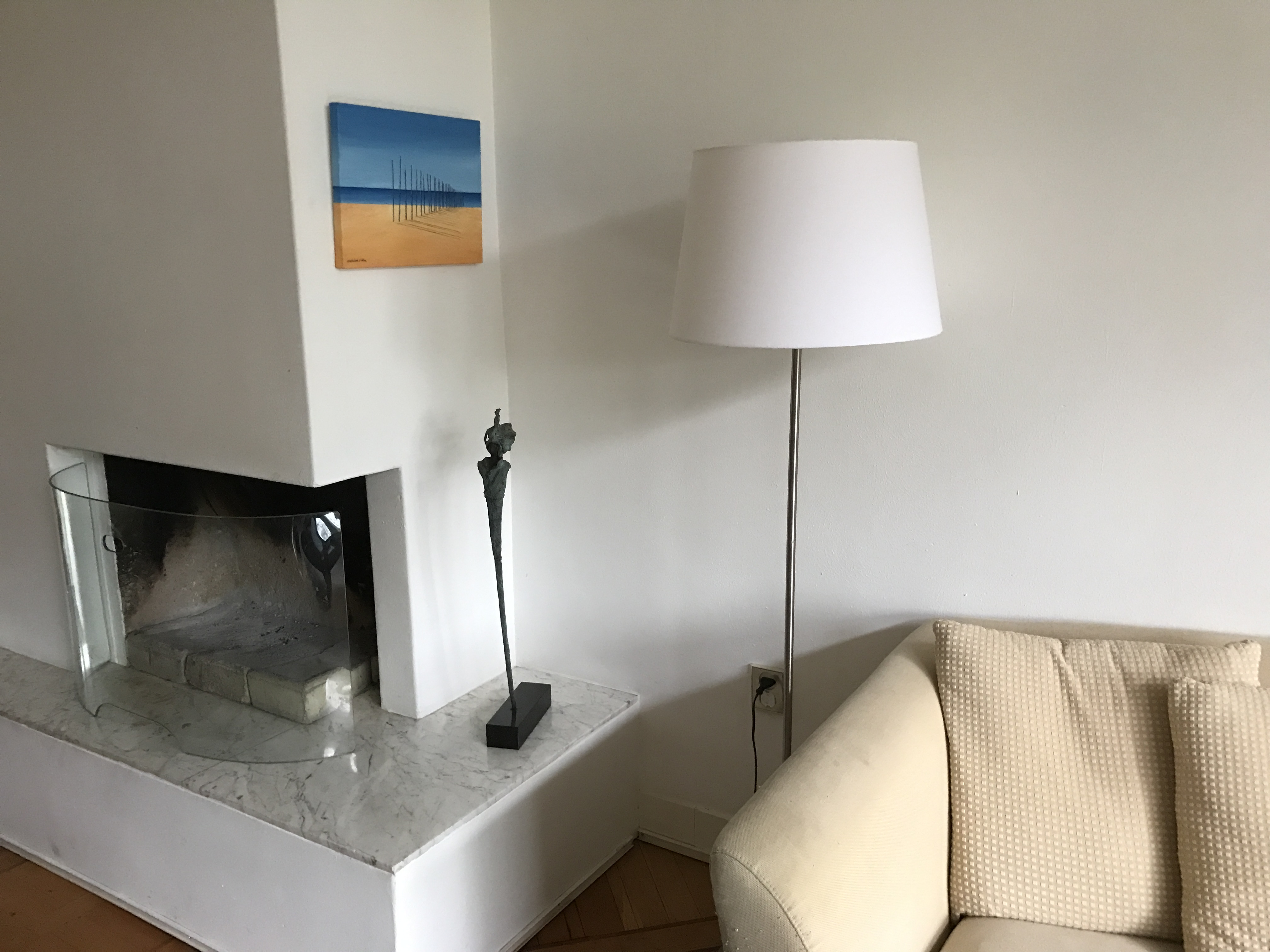 Schilderijen Steiger van Sil van Texels beeldend kunstenaar Angelina Stiehl