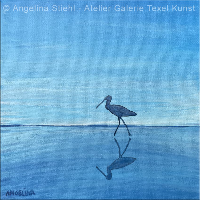 Schilderijen Texel door Texels beeldend kunstenaar Angelina Stiehl