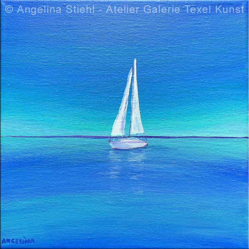 Schilderijen Texel door Texels beeldend kunstenaar Angelina Stiehl