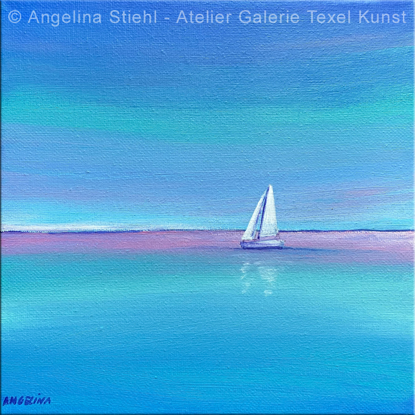 Schilderijen Texel door Texels beeldend kunstenaar Angelina Stiehl